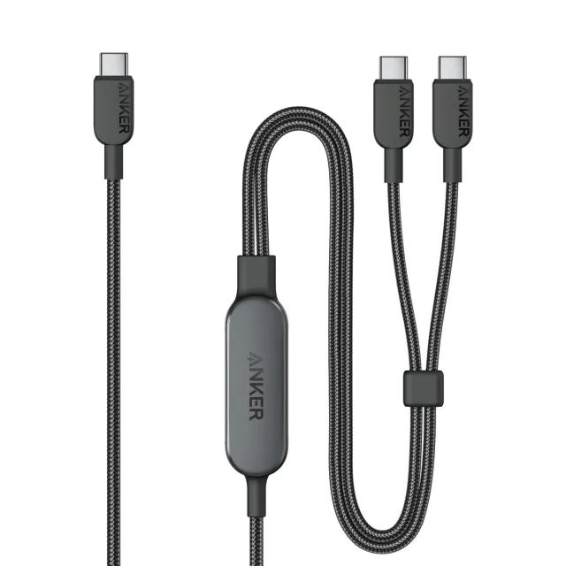 Anker Câble USB-C 2-en-1 Tressé 140W