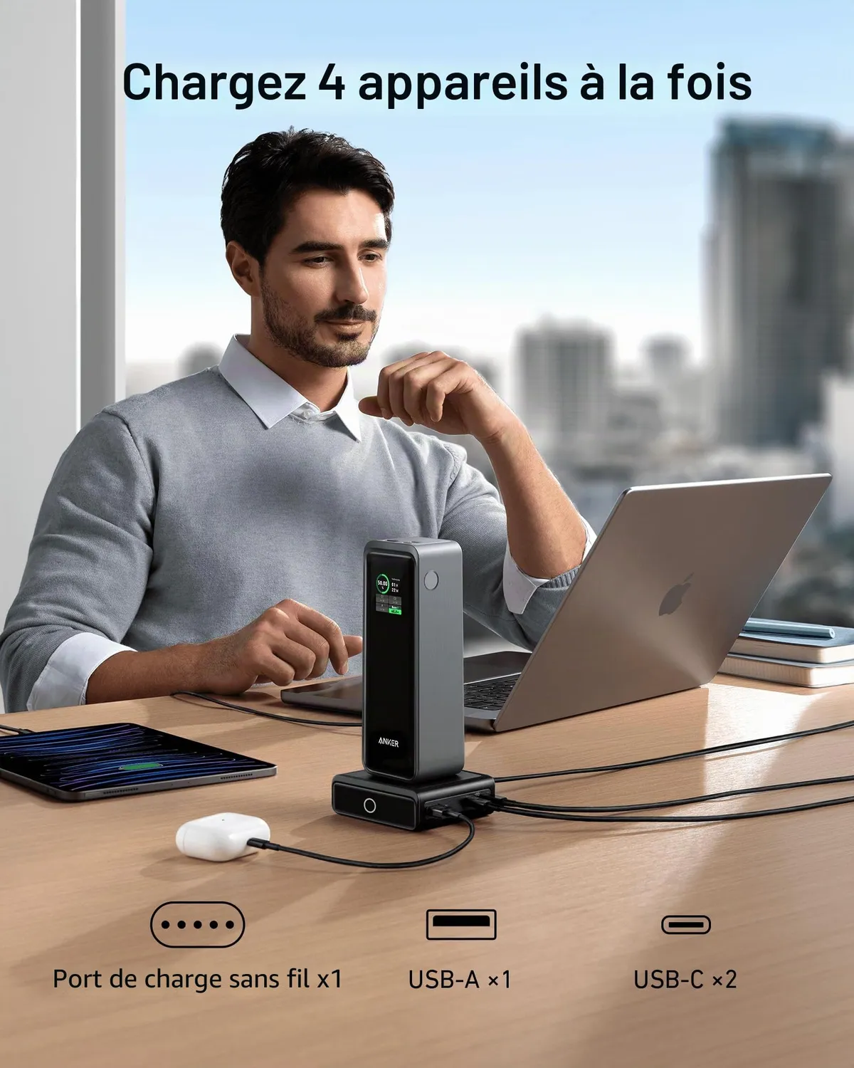 Anker Solix Prime station de recharge 100W pour batterie Prime