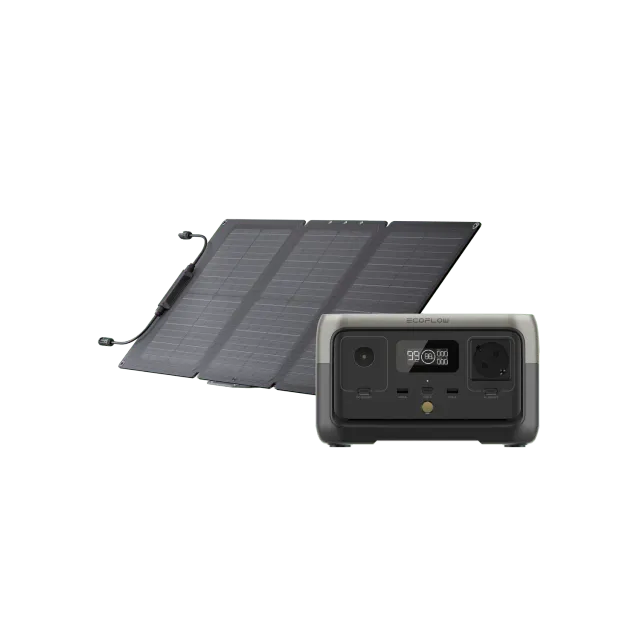 EcoFlow RIVER 2 générateur solaire PV 60 W 256 Wh