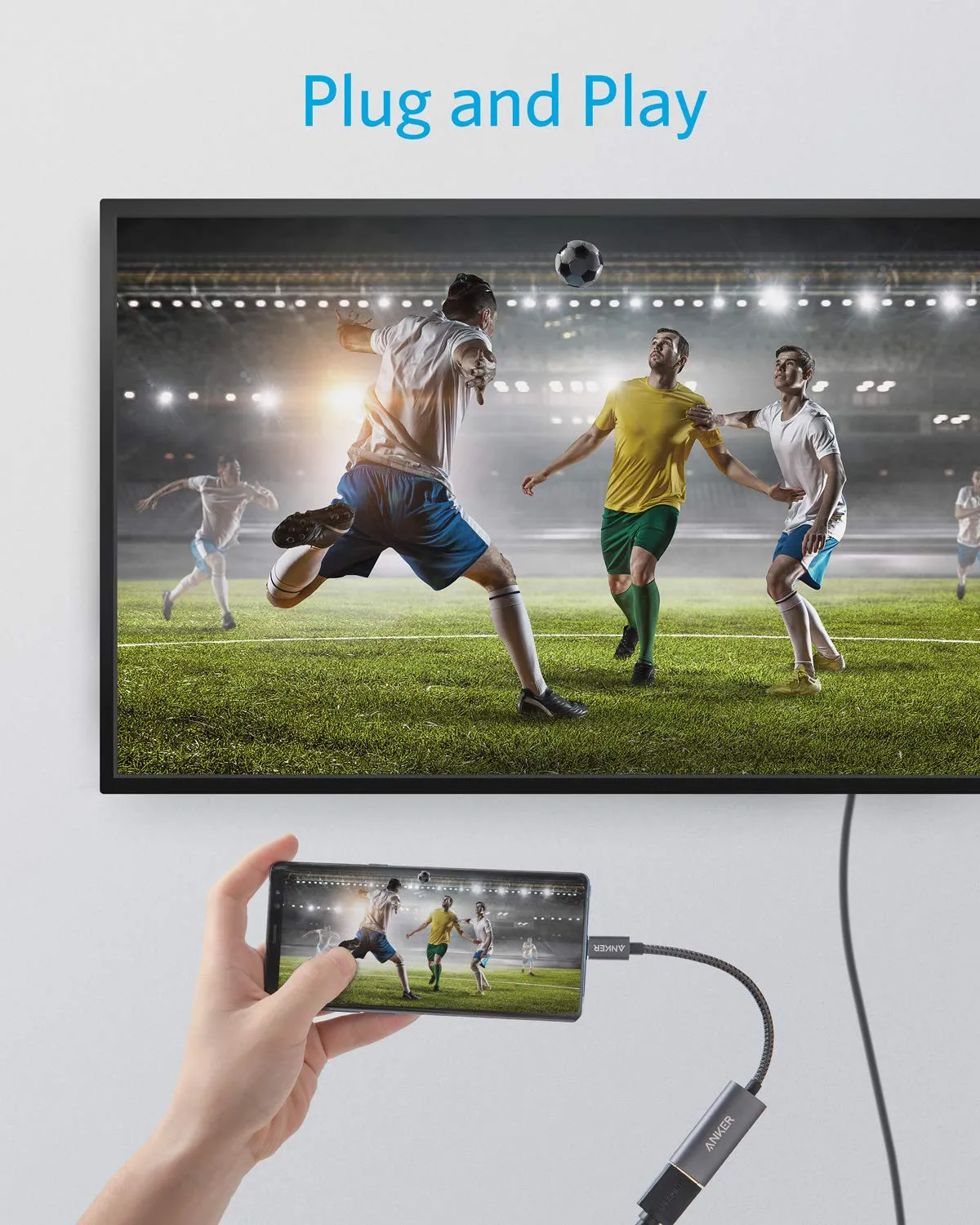 Anker PowerExpand+ Adaptateur USB-C vers HDMI 4K