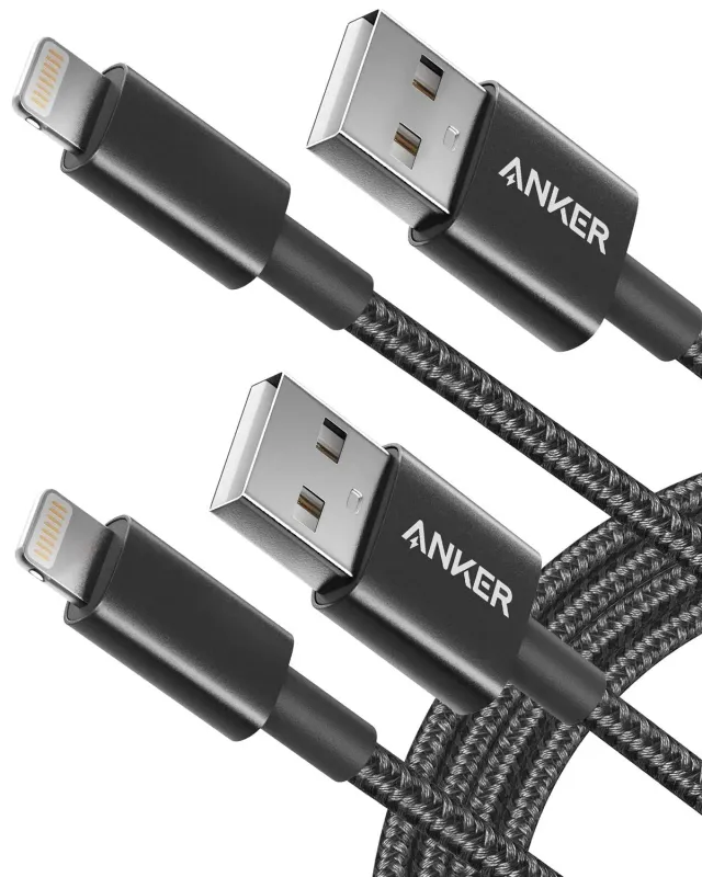 Anker Solix câble Lightning nylon MFi
