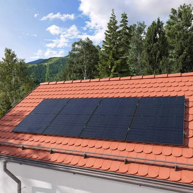Yuma Kit Solaire Tuiles Plates Micro-onduleur 2000W