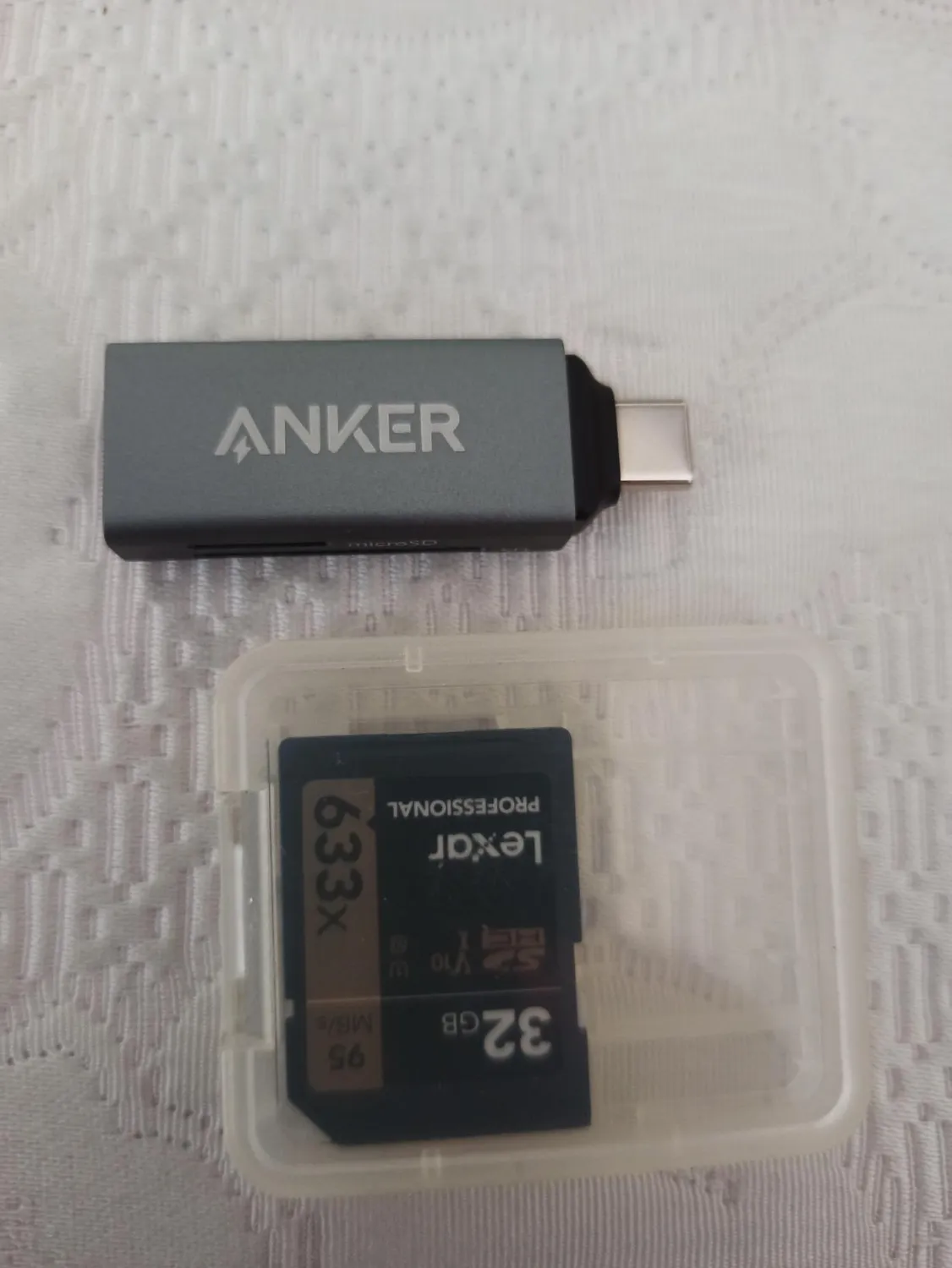 Anker lecteur de carte USB-C 2-en-1 SD microSD 5 Gbit/s