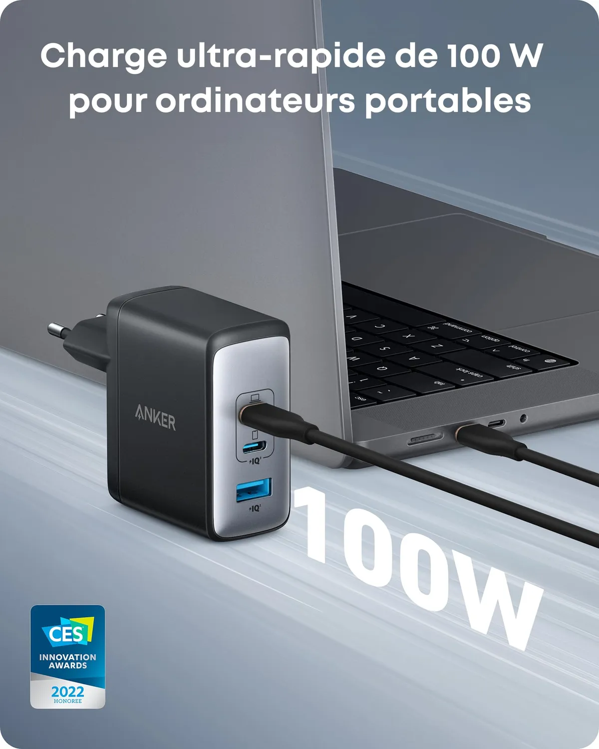 Anker 736 Nano II Chargeur USB-C 100W GaN