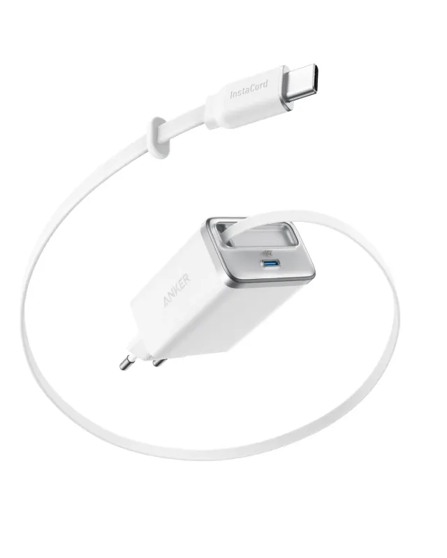 Anker Nano 35W chargeur USB-C 2 ports rétractable