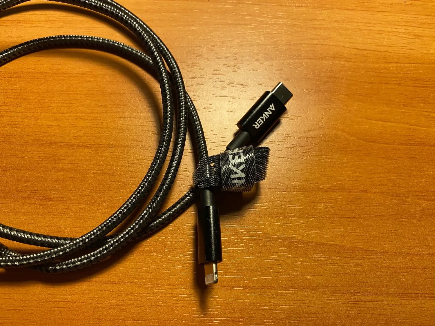 Anker Solix 331 câble USB-C vers Lightning en nylon MFi