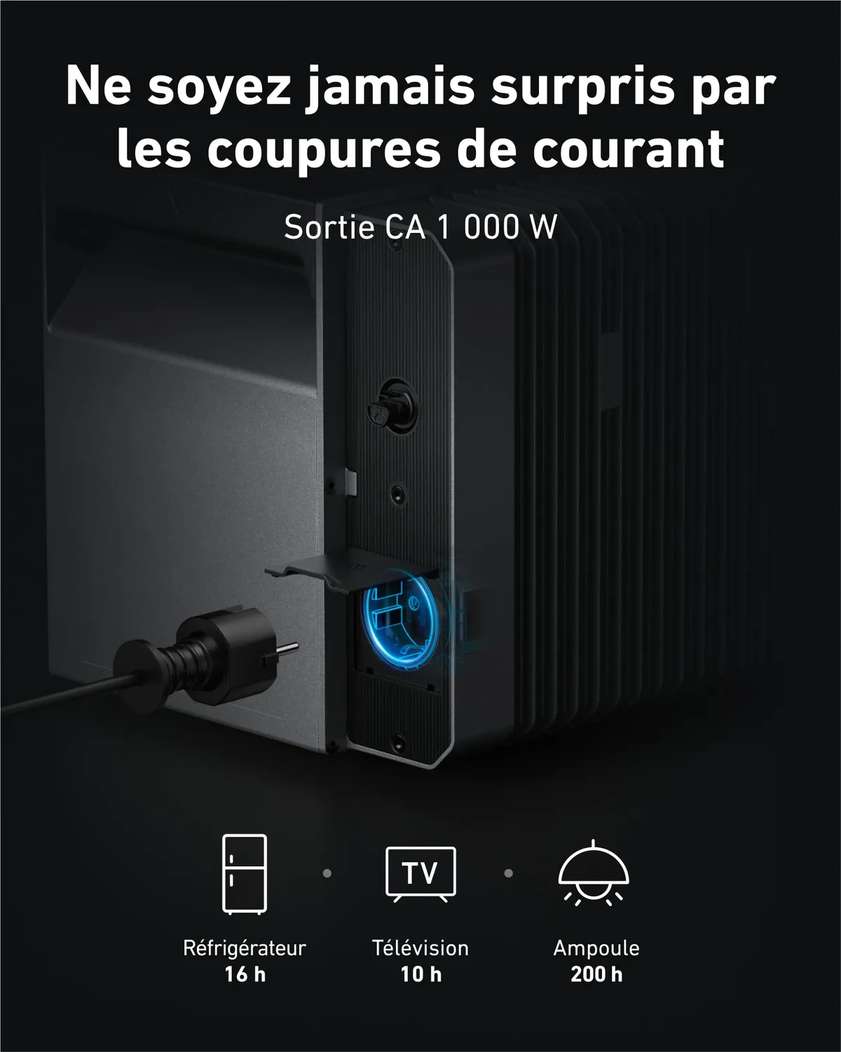 Anker Solix Solarbank 2 E1600 Pro batterie solaire 9,6 kWh