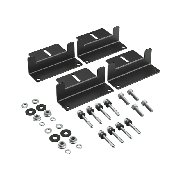 EcoFlow Pieds montage panneau solaire rigide alu x4