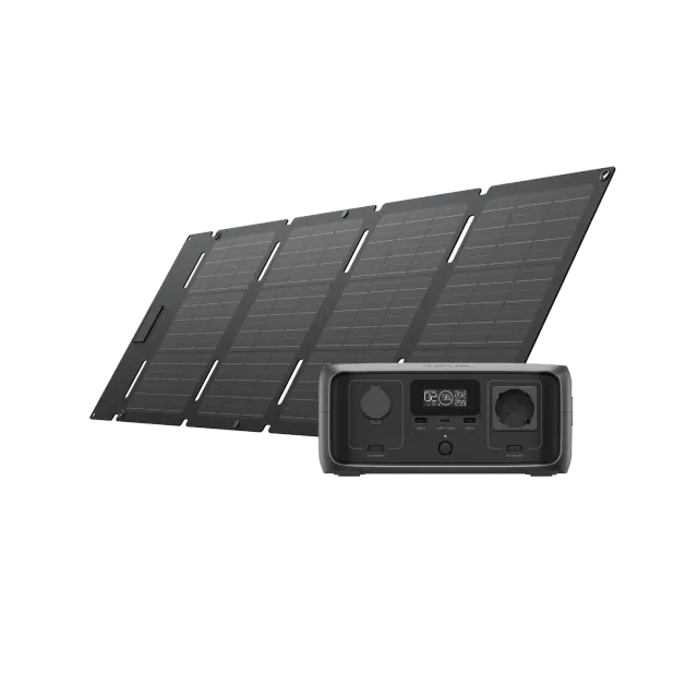 EcoFlow RIVER 3 Générateur Solaire + Panneau 45 W
