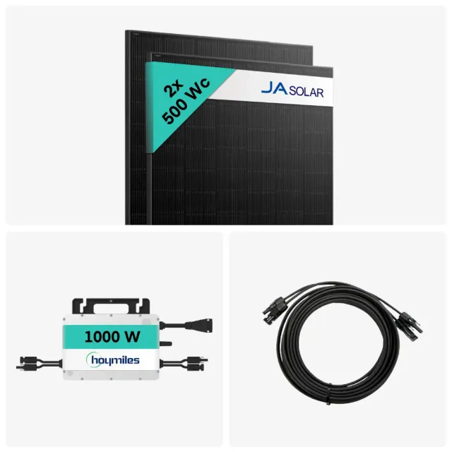 Yuma Kit Solaire sans support panneaux bifaciaux WiFi