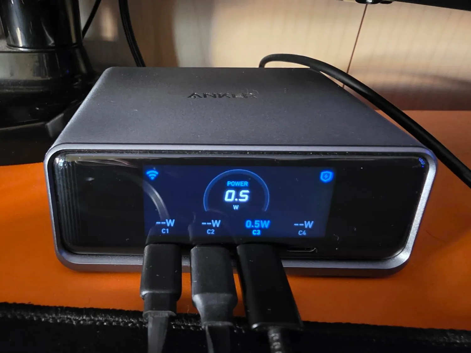 Anker Prime chargeur USB-C 250W 6 ports GaN écran
