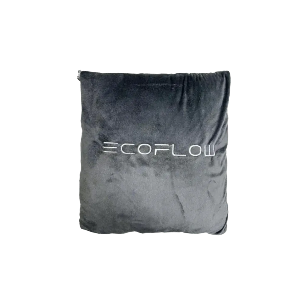 EcoFlow coussin avec couette en velours