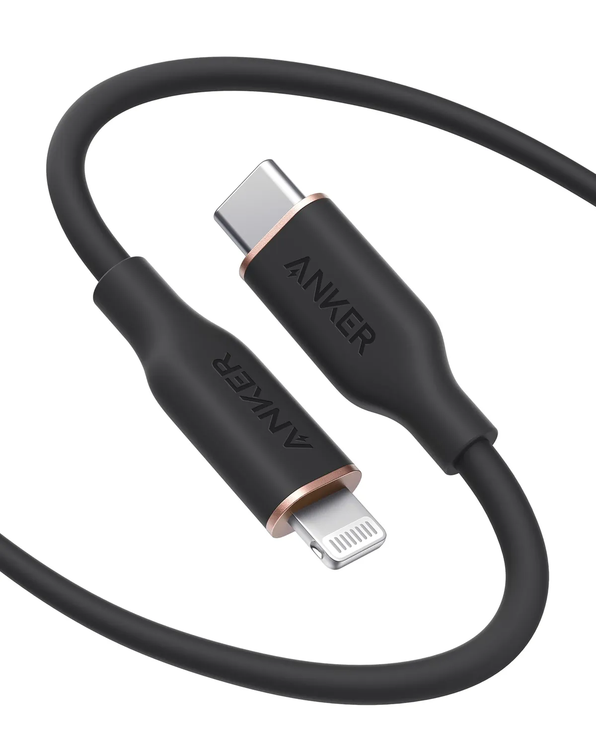 Anker Solix PowerLine III Flow USB-C Lightning câble silicone