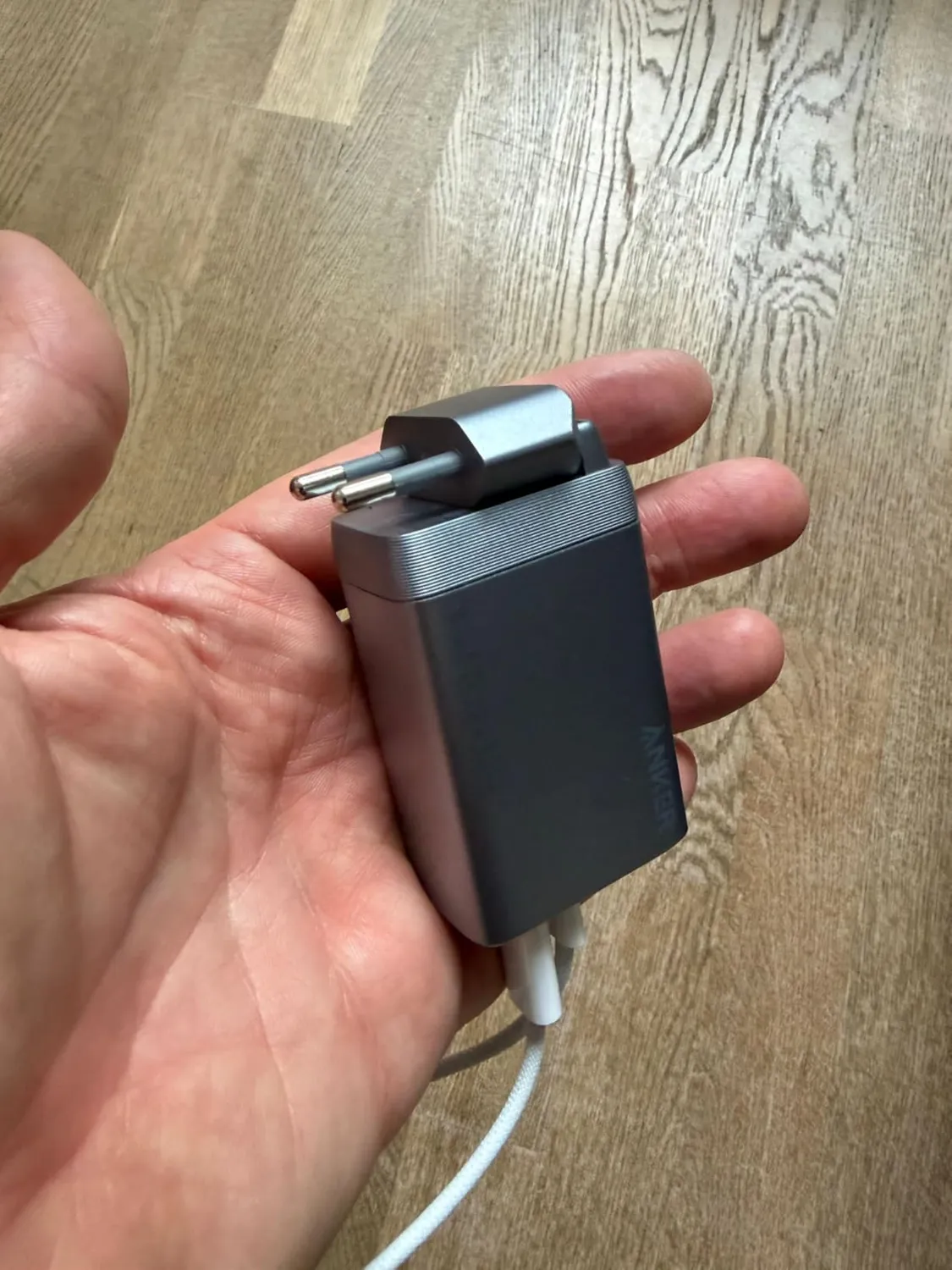 Anker Prime chargeur USB-C 100W GaN 3 ports pliable
