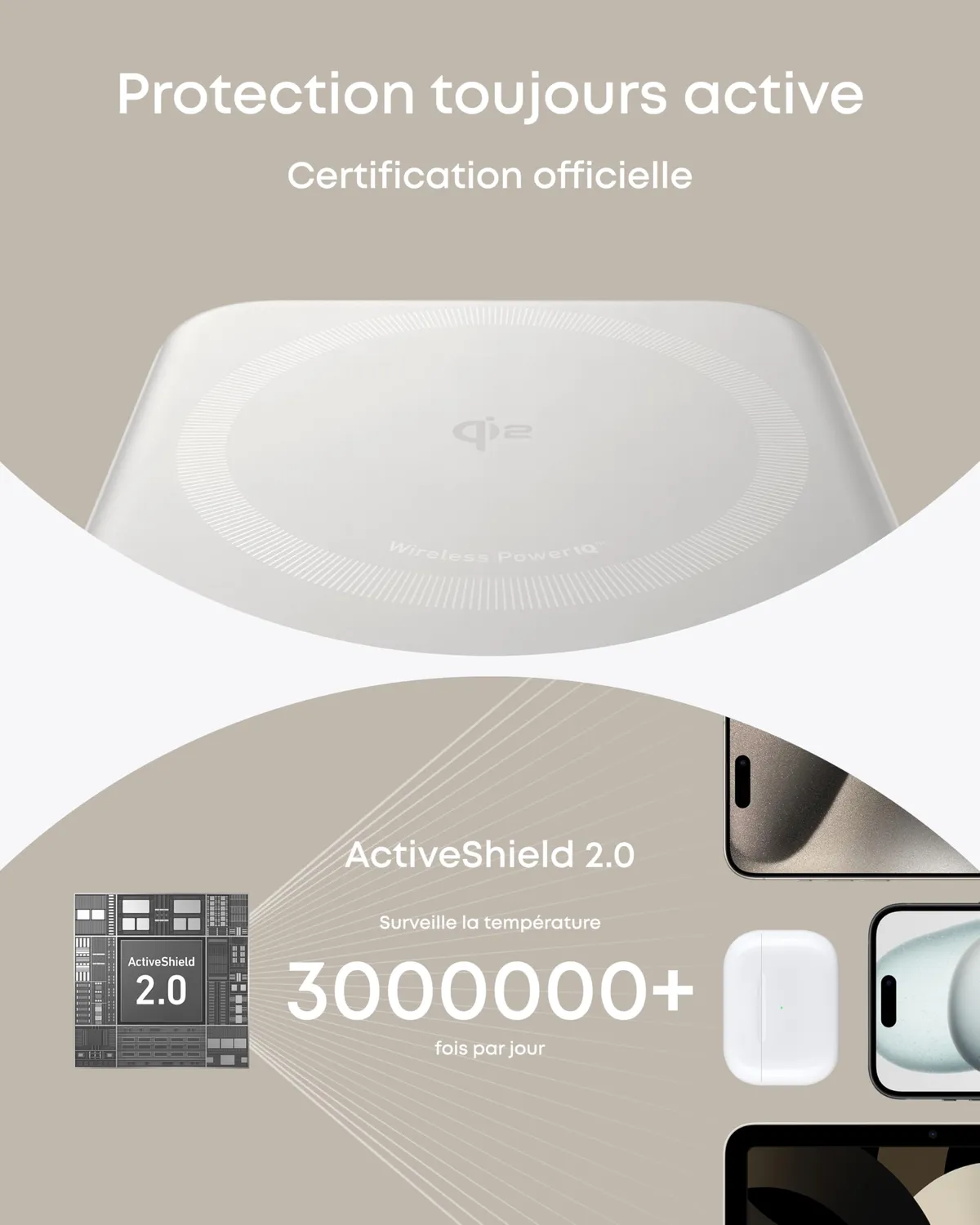 Anker Solix MagGo Qi2 batterie externe 10000 mAh 15W