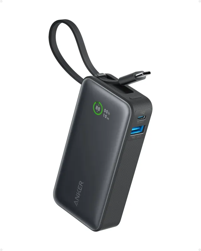 Anker Nano batterie externe 10000 mAh 30W câble USB-C