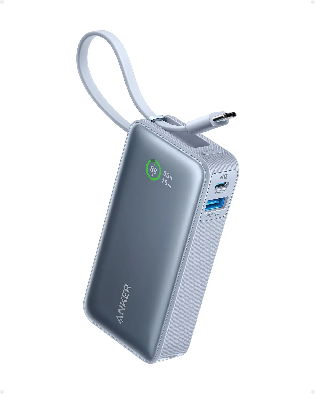 Anker Nano batterie externe 10000 mAh 30W câble USB-C