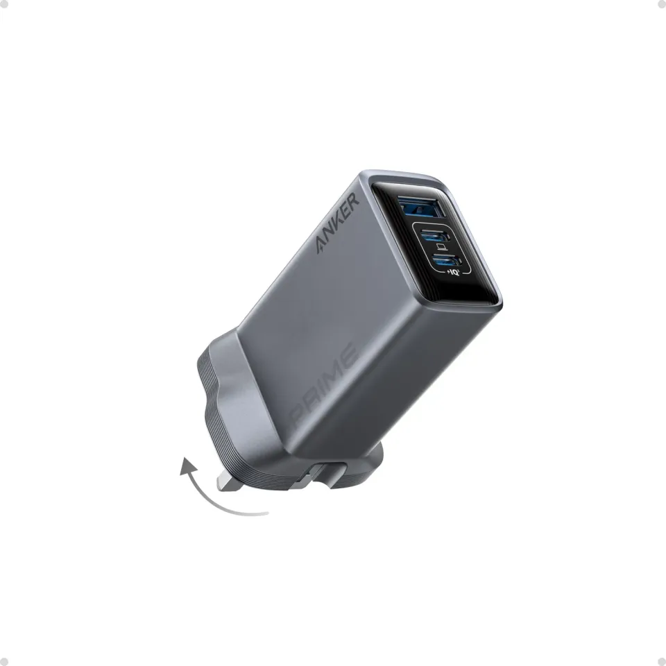 Anker Prime A2688 chargeur USB-C 100W 3 ports GaN