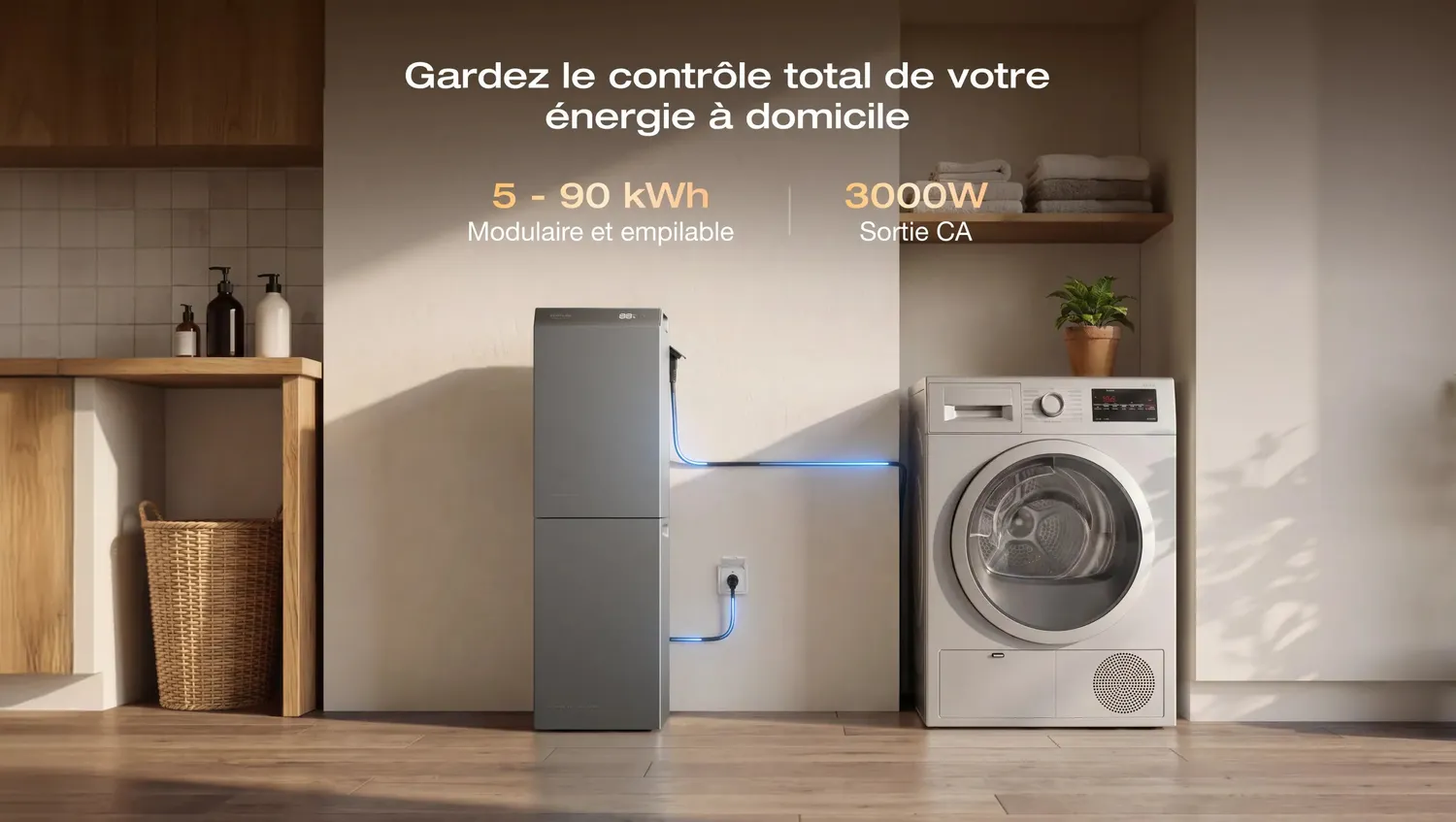 EcoFlow STREAM AC 5000 Stockage Énergie