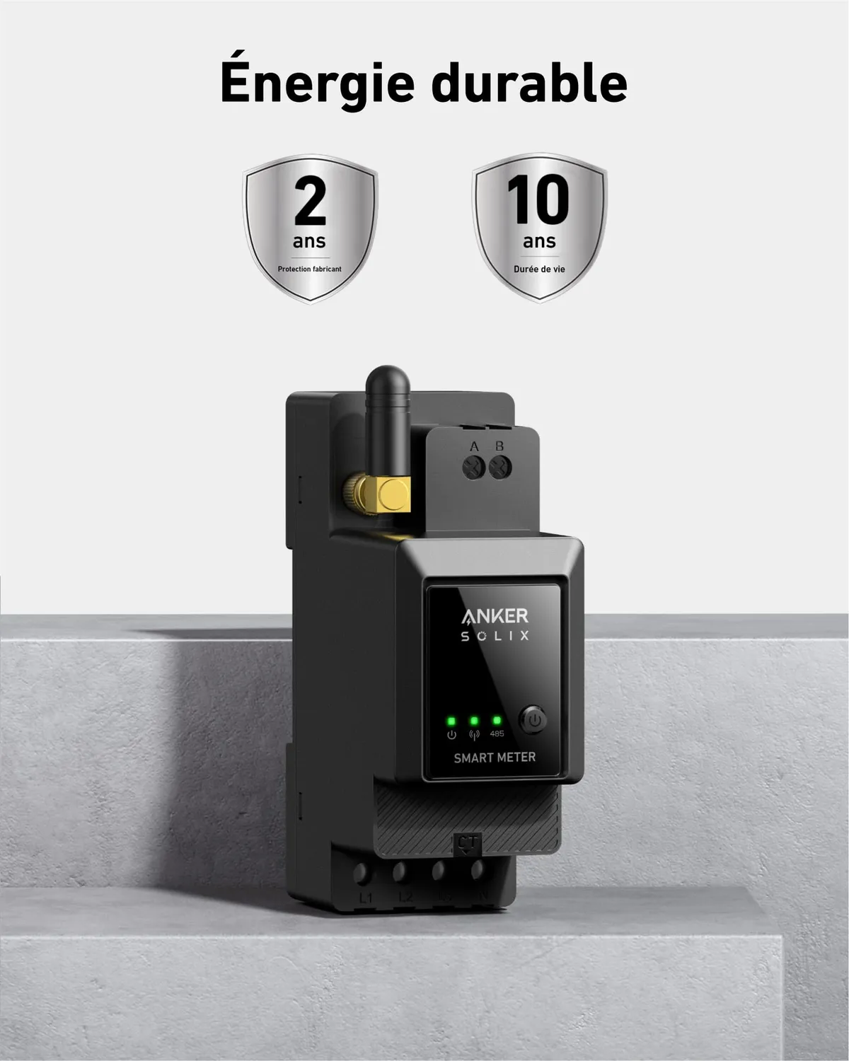 Anker Solix compteur intelligent sans fil Wi-Fi