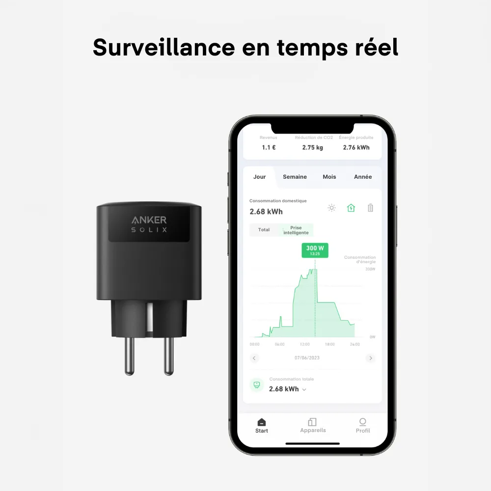 Anker SOLIX Smart Plug prise connectée WiFi Bluetooth