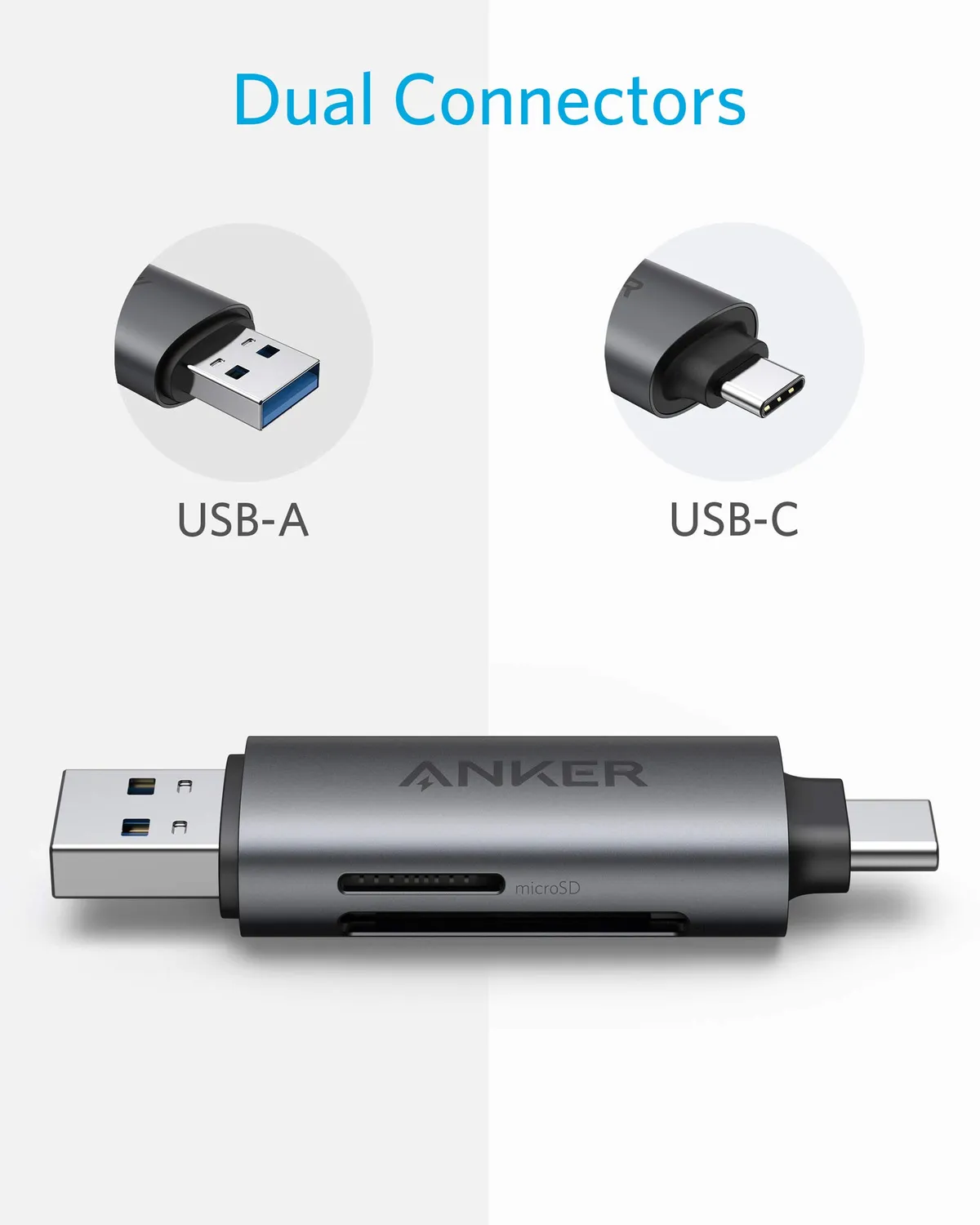 Anker Solix PowerExpand A8326 lecteur carte SD 2 en 1