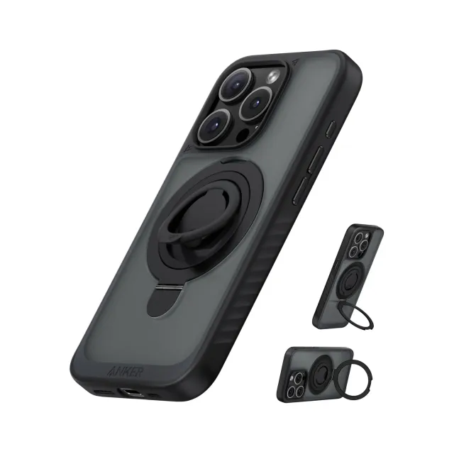 Anker MagGo coque magnétique 2-en-1 anneau 360°
