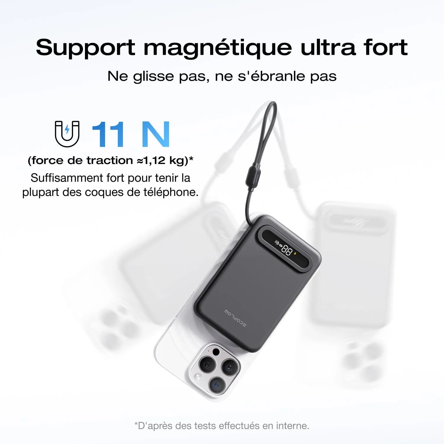 Batterie externe EcoFlow RAPID Mag Qi2.2 10 000 mAh 25 W