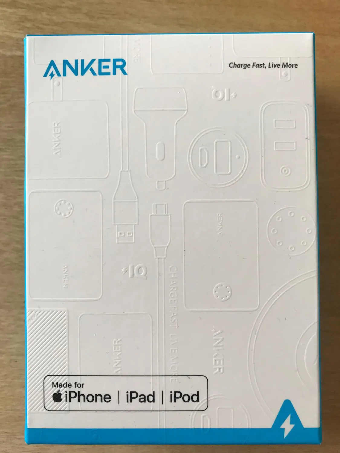 Anker PowerLine+ II câble Lightning nylon MFi