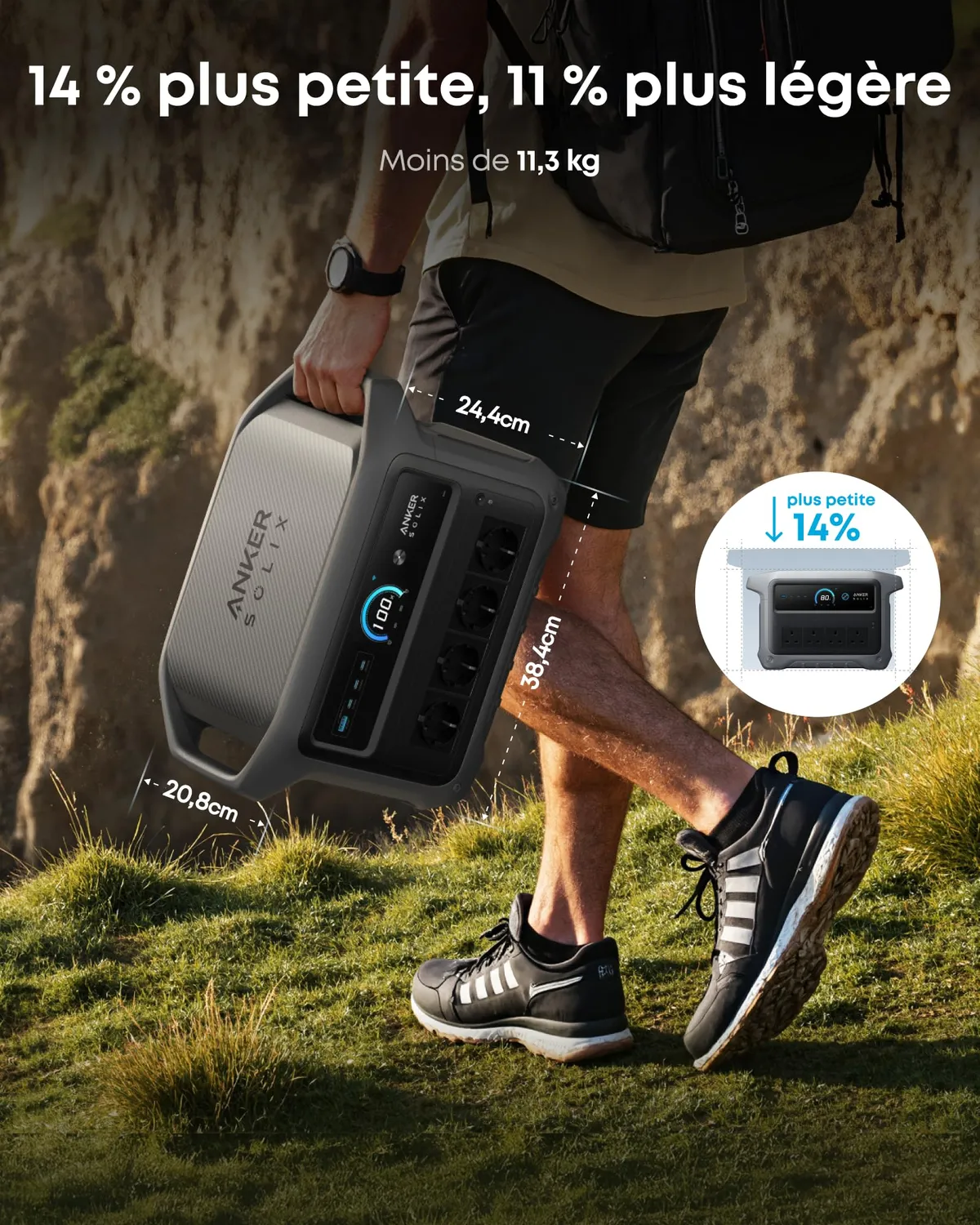 Anker SOLIX C1000 Gen 2 station 1024 Wh 2000W 9 ports