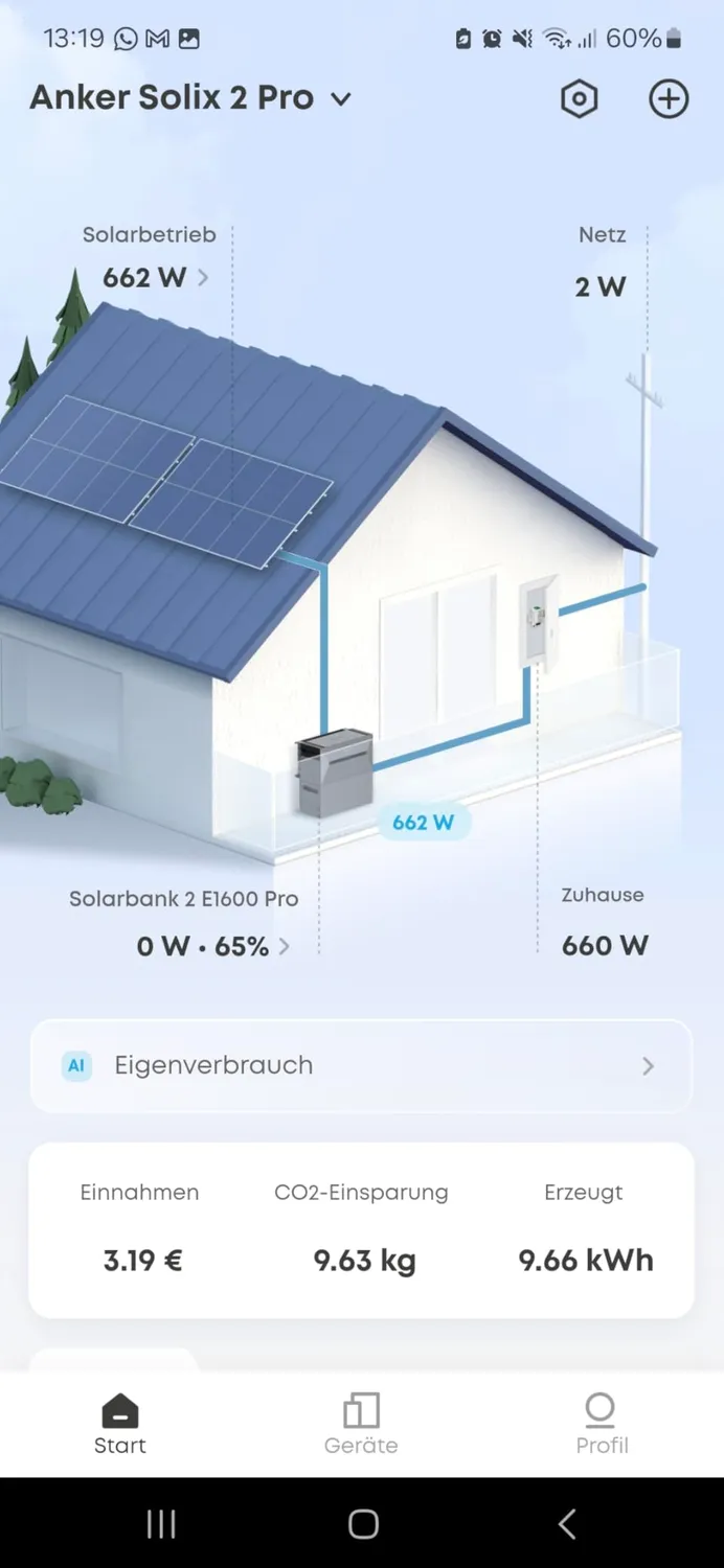 Anker Solix Solarbank 2 E1600 Pro batterie solaire 9,6 kWh