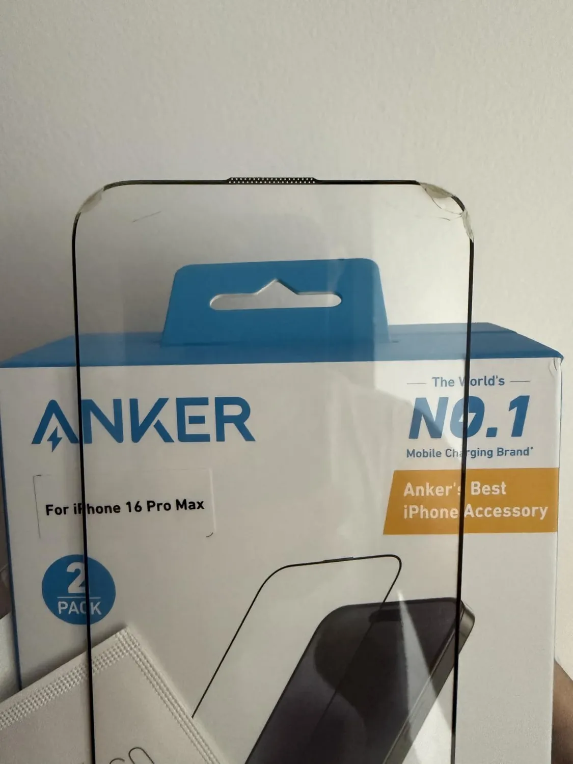 Anker Easy Fit protection écran iPhone 16 Pro Max lot de 2