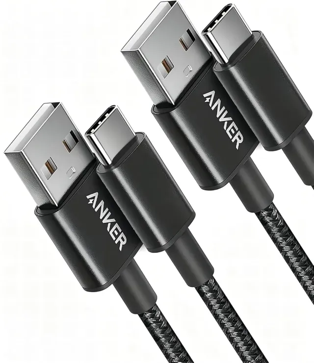 Anker 331 câble USB-A vers USB-C nylon tressé lot de 2