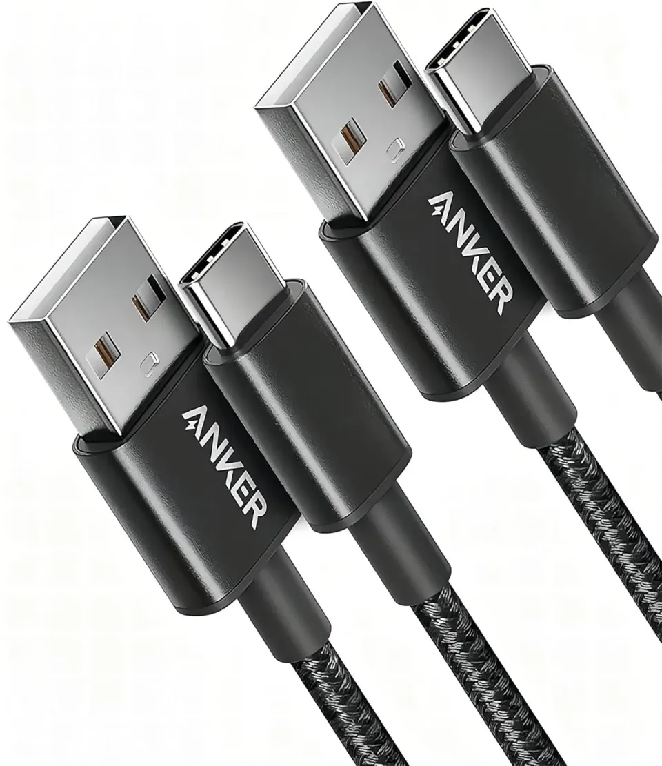 Anker 331 câble USB-A vers USB-C nylon tressé lot de 2