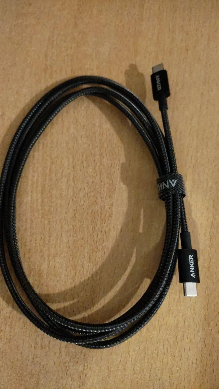Anker Câble USB-C vers USB-C Nylon 60W