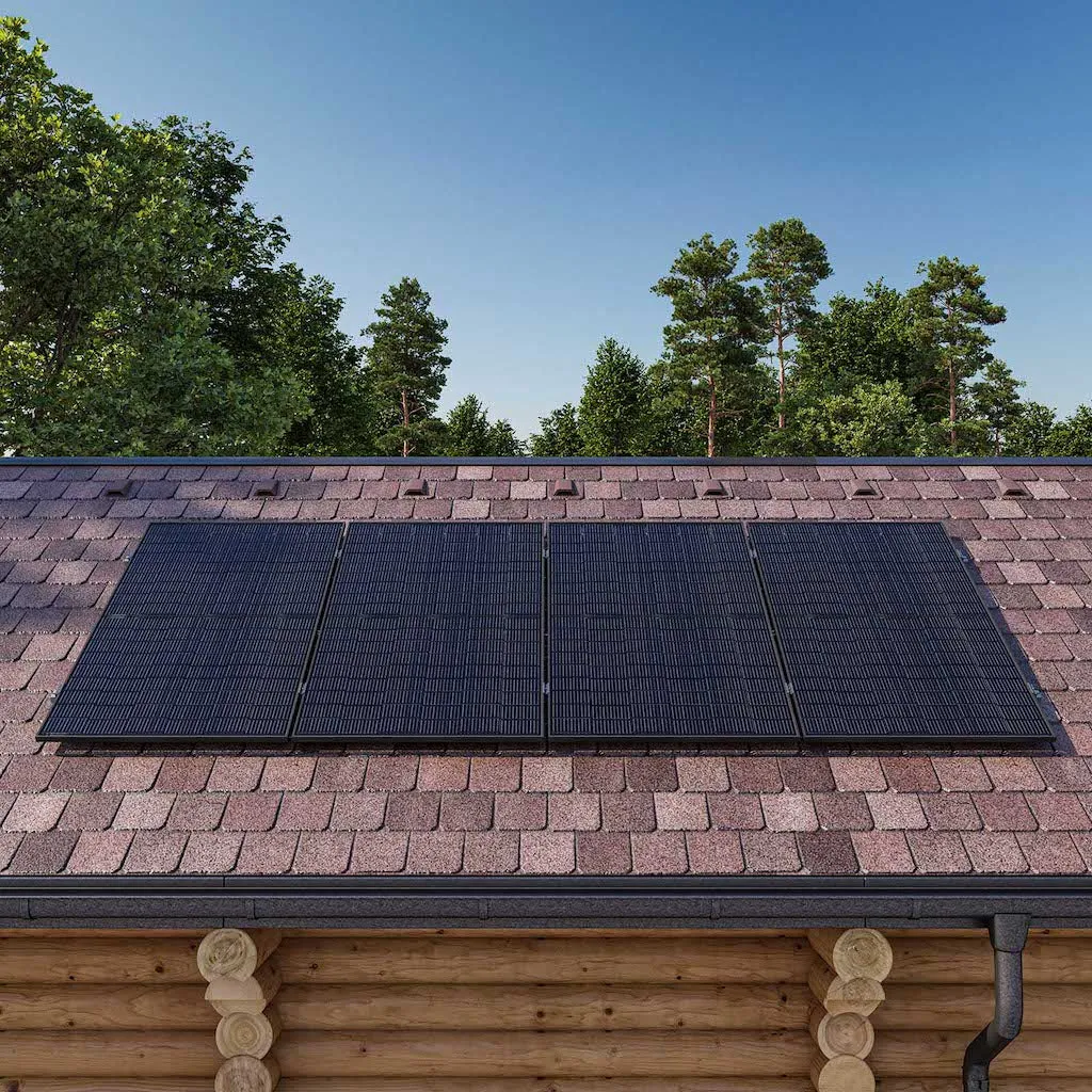 Yuma Kit Solaire toiture bitume bifacial WiFi