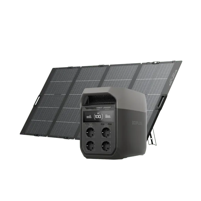 EcoFlow DELTA 3 générateur solaire avec panneau