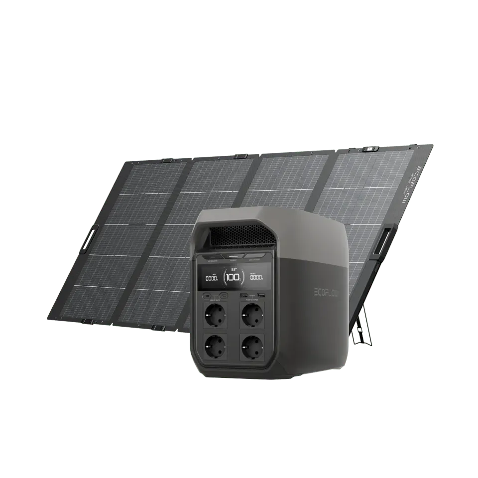 EcoFlow DELTA 3 générateur solaire avec panneau