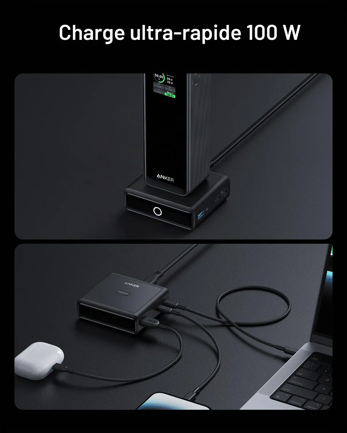 Anker Solix Prime station de recharge 100W pour batterie Prime