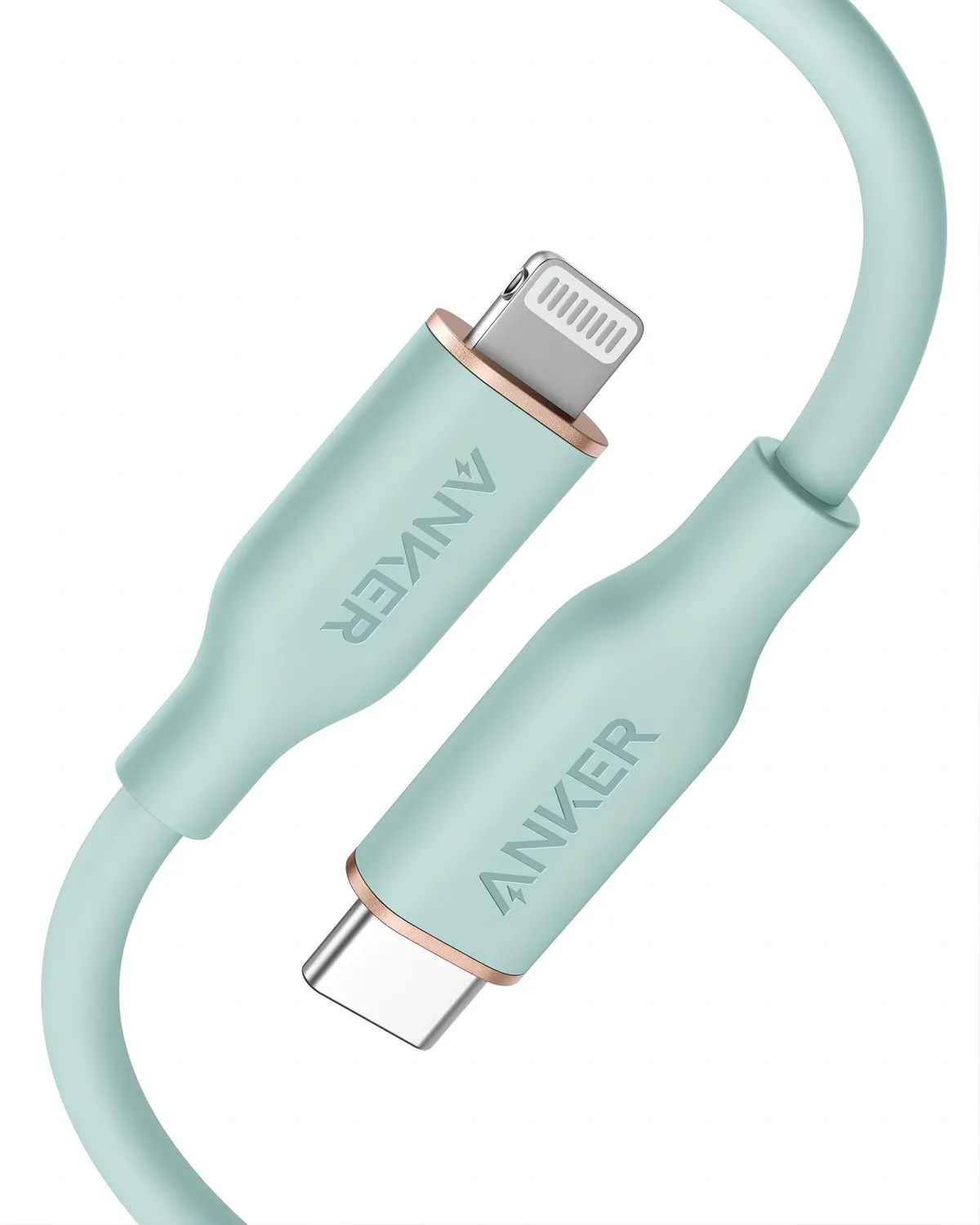 Anker Solix PowerLine III Flow USB-C Lightning câble silicone