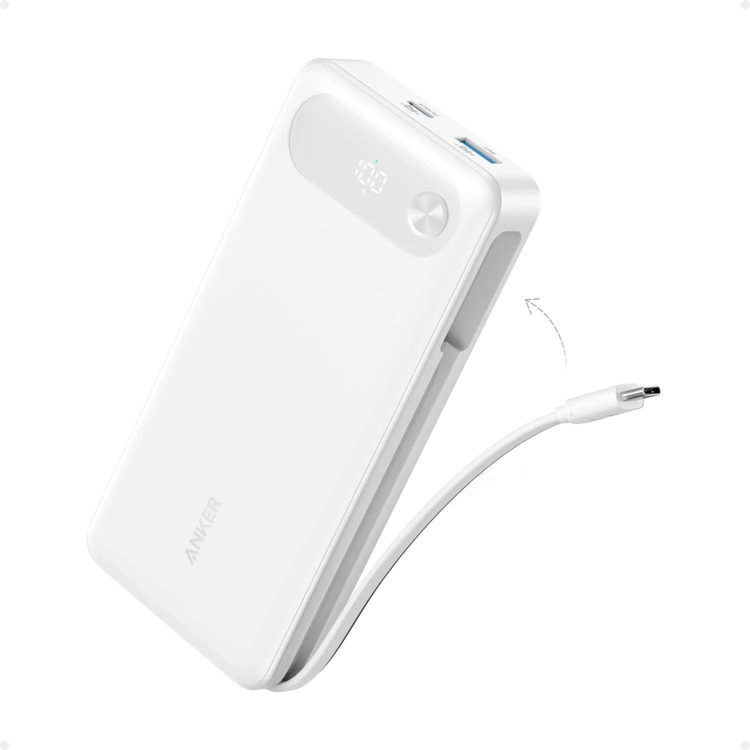 Anker batterie externe 20000 mAh 87W câble intégré