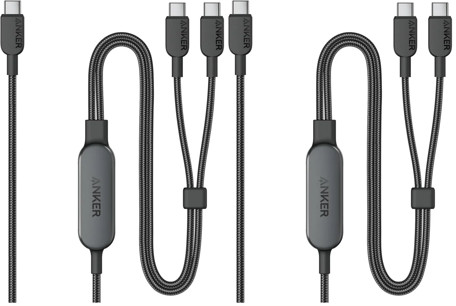 Anker Câble USB-C 2-en-1 Tressé 140W