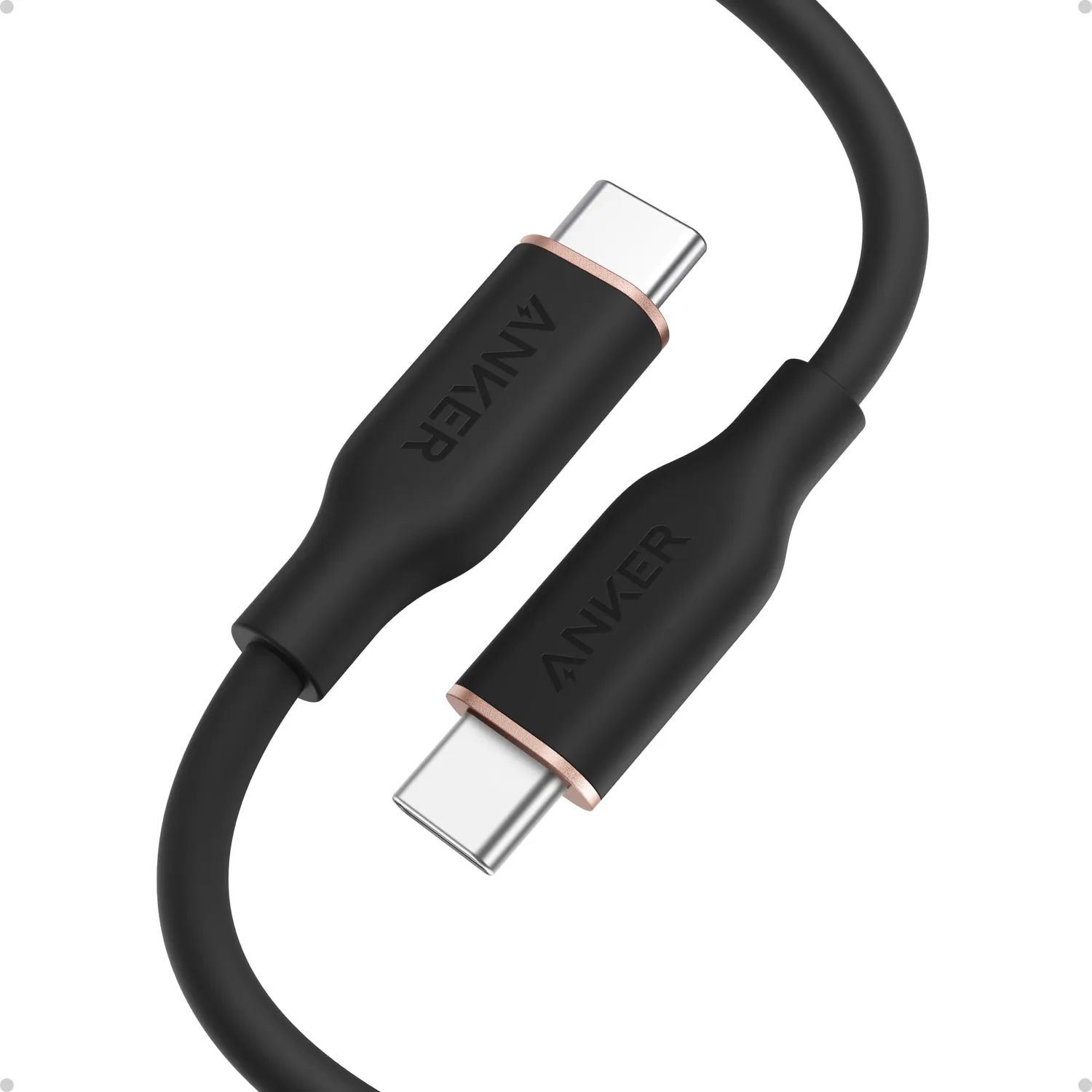 Anker câble USB-C 240W silicone noir