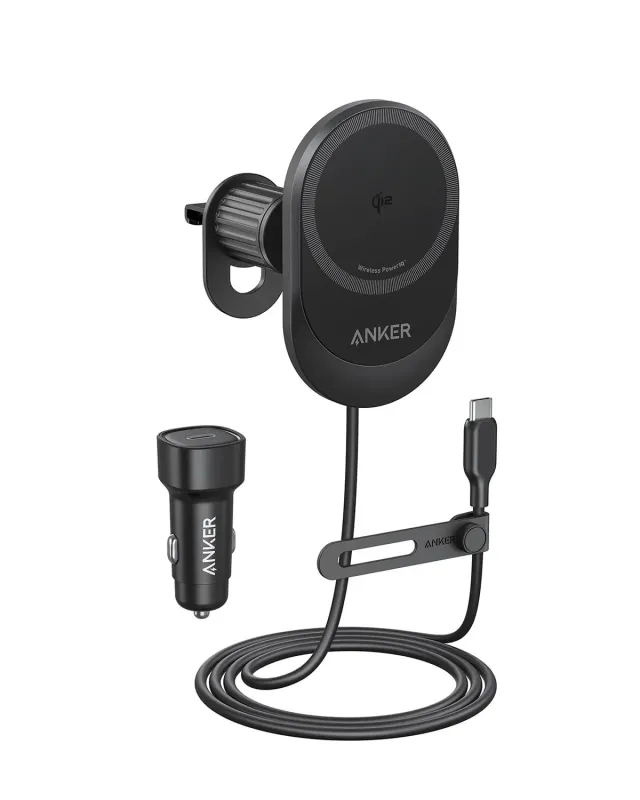 Anker Solix station recharge sans fil magnétique iPhone