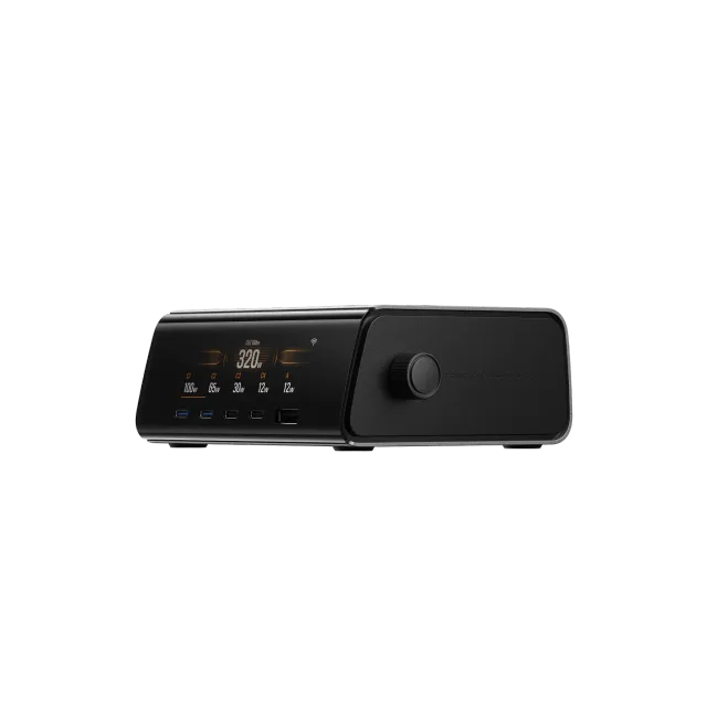 EcoFlow RAPID Pro chargeur bureau GaN 320 W 5 ports