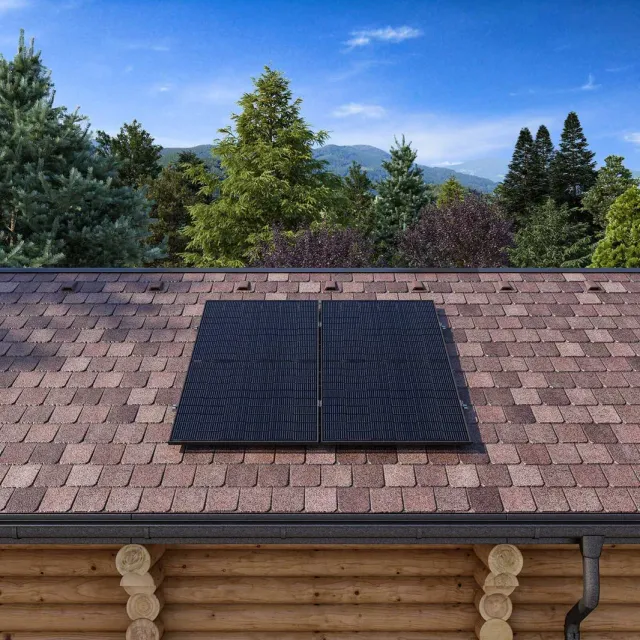 Yuma Kit Solaire toiture bitume bifacial WiFi