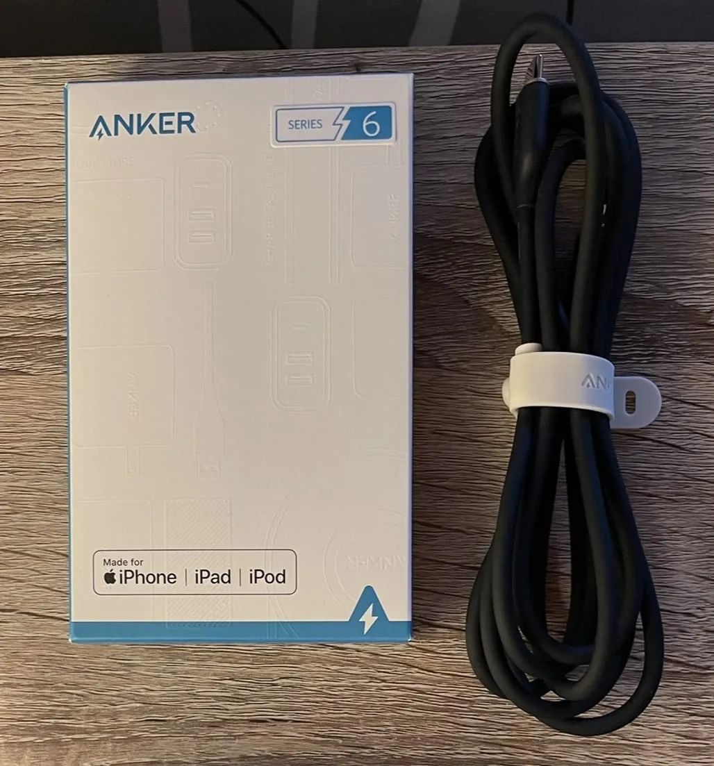 Anker Solix PowerLine III Flow USB-C Lightning câble silicone