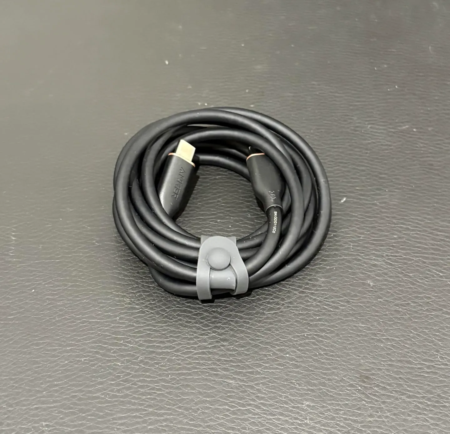 Anker câble USB-C 240W silicone noir