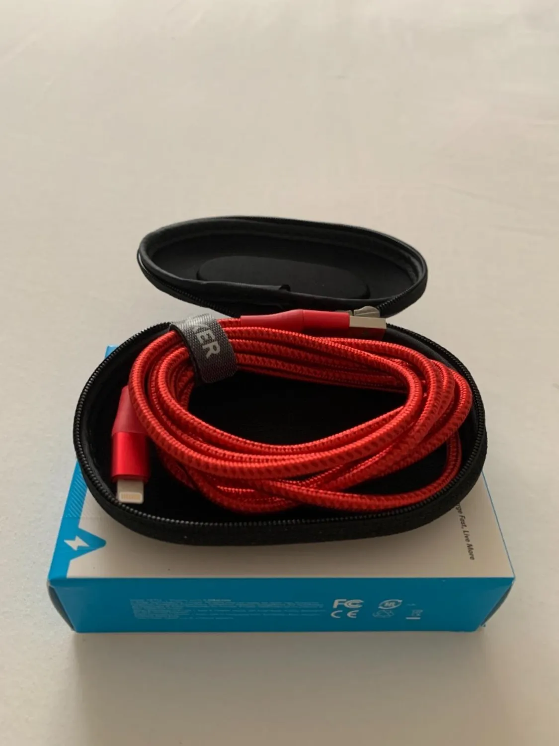 Anker PowerLine+ II câble Lightning nylon MFi