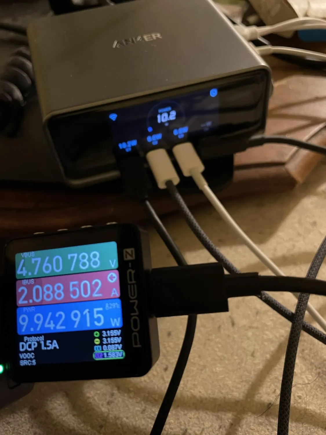 Anker Prime chargeur USB-C 250W 6 ports GaN écran